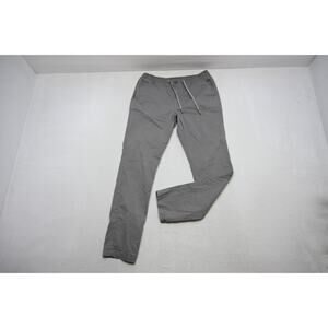 Tommy Bahama Jogger Drawstring Khaki Pants Taper Gray Mens Sz Medium x 32